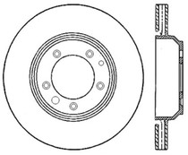 StopTech 127.37044CL - Sport Cryo Drilled & Slotted Brake Rotor; Rear Left