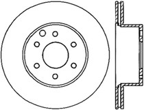 StopTech 127.42087CR - Sport Cryo Drilled & Slotted Brake Rotor; Rear Right