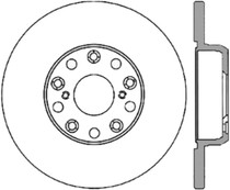 StopTech 127.44090CR - Sport Cryo Drilled & Slotted Brake Rotor; Rear Right