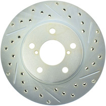 StopTech 227.47010L - Select Sport Drilled and Slotted Brake Rotor; Front Left