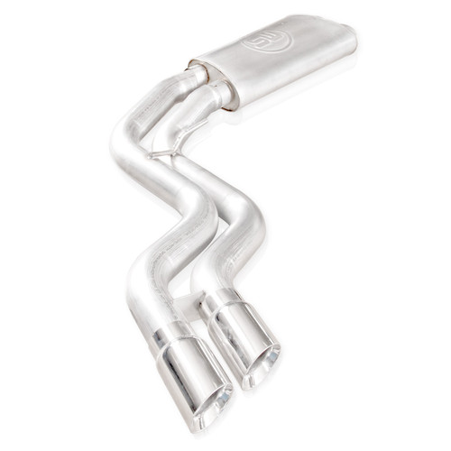 Stainless Works FTR10CBFT - 2011-14 Ford Raptor Exhaust X-Pipe Resonator Front Passenger Rear Tire Exit