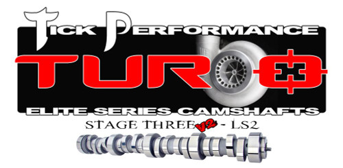 Tick Performance Turbo Stage 3 V2 Camshaft for LS2 Engines - TPT0032V2