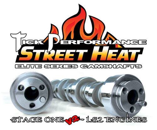 Tick Performance Street Heat Stage 1 V2 Camshaft for LS2 Engines - SH0012V2