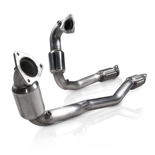 StainlessWorks Downpipes with High Flow Cats (Factory Connect) - 2010+ Ford Taurus SHO (3.5L Ecoboost) StainlessWorks Downpipes with High Flow Cats (Factory Connect) - 2010+ Ford Taurus SHO (3.5L Ecoboost)