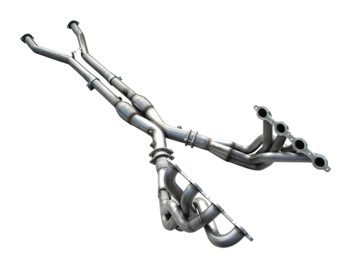 ARH 1 7/8" Long Tube Headers with High Flow Catted X-pipe - 2004 Chevy Corvette C5 & Z06 - C5-04178300LSWC