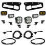 Baja Designs 448178UP - Ford Bronco (21-Present) S2 SAE FPK Sportsmen w/Upfitter Wiring Harness OEM Steel Bumper