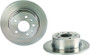 Brembo 08.A150.11 - 99-01 Lexus RX300/01-03 Toyota Highlander Rear Premium UV Coated OE Equivalent Rotor