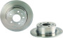 Brembo 09.B842.21 - 03-06 Mercedes-Benz CL55 AMG/S55 AMG Rear Premium UV Coated OE Equivalent Rotor
