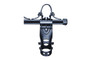 Thule 910XT - Passage 2 - Hanging Strap-Style Trunk Bike Rack (Up to 2 Bikes) - Black