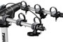 Thule 9043PRO - Helium Pro 3 - Hanging Hitch Bike Rack w/HitchSwitch Tilt-Down (Up to 3 Bikes) - Silver