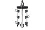 Thule 9043PRO - Helium Pro 3 - Hanging Hitch Bike Rack w/HitchSwitch Tilt-Down (Up to 3 Bikes) - Silver