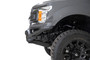 Addictive Desert Designs F180014110103 - 18-20 Ford F-150 Bomber Front Bumper w/ 4 Rigid 360 6IN Mounts