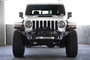 DV8 Offroad FBJL-07 - 18-23 Jeep Wrangler JL / 20-23 Jeep Gladiator JT FS-7 Mid-Width Winch Front Bumper