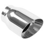 Magnaflow 35225 - Tip Stainless Double Wall Round Single Outlet Polished 3.5in DIA 2.5in Inlet 5.5in Length