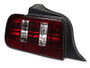 Raxiom 49117 - 05-09 Ford Mustang Coyote Tail Lights- Blk Housing (Smoked Lens)