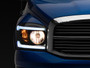 Raxiom R131480 - 06-09 Dodge RAM 1500/2500/3500 Axial Headlights w/ SEQL LED Bar- Blk Housing (Clear Lens)