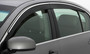 Auto Ventshade (AVS) 794056 - 19-23 Toyota RAV4 Sport Utility Ventvisor Low Profile Window Deflector 4pc - Smoke w/Chrome Trim