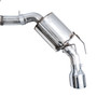 AWE 3015-32331 - 22+ Honda Civic Si/Acura Integra Touring Edition Catback Exhaust - Dual Chrome Silver Tip