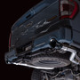 AWE 3015-33402 - 2021+ Ford F-150 Tremor (w/ Bumper Cutouts) 0FG Resonated Catback - Diamond Black Tips