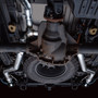 AWE 3015-33402 - 2021+ Ford F-150 Tremor (w/ Bumper Cutouts) 0FG Resonated Catback - Diamond Black Tips