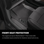 Husky Liners 95821 - 2023 Honda Pilot Weatherbeater Black Front & 2nd Seat Floor Liners