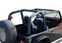Rampage 768915 - Products  Roll Bar Pad Kit for 1992-1995 Jeep Wrangler YJ, Black Denim
