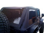 Rampage 109735 - 1997-2006 Jeep Wrangler(TJ) Excludes LJ Unlimited Frameless Soft Top Kit - Black Diamond