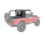 Rampage 994015 - 1997-2002 Jeep Wrangler(TJ) Cab Soft Top And Tonneau Cover - Black Denim