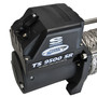 Superwinch 1595201 - 9500 LBS 12V DC 3/8in x 80ft Synthetic Rope Tiger Shark 9500 Winch