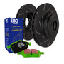 EBC S2KF1293 - S2 Kits Greenstuff Pads and USR Rotors