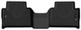 Husky Liners 19251 - 2023 Chevrolet Colorado/GMC Canyon CC WeatherBeater Black 2nd Seat Floor Liner