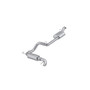 MBRP S5245AL - 2021-Up Ford Bronco 2.3L/2.7L Aluminized Steel 3 Inch Cat-Back Single High Clearance Rear Exit Touring Armor Lite