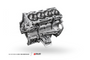 AMS AMS.04.04.0015-1 - Mitsubishi Lancer Evolution X 4B11 2.2L Stroker Short Block - No Core