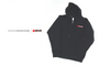 AMS C2008-S - Logo Men's Black Full-Zip Hoodie - Small