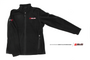 AMS C2011-M - Performance Men's Full-Zip Black Microfleece - M