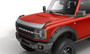 Auto Ventshade (AVS) 622183 - 21-23 Ford Bronco(Excl Raptor) Aeroskin Low Profile Acrylic Hood Shield - Chrome