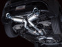 AWE 3015-32400 - 2023 Nissan Z RZ34 RWD Touring Edition Catback Exhaust System w/ Chrome Silver Tips