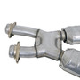 BBK 1663 - 94-95 Mustang 5.0 High Flow X Pipe With Catalytic Converters - 2-1/2