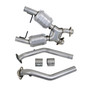 BBK 1666 - 96-98 Mustang 4.6 GT High Flow X Pipe With Catalytic Converters - 2-1/2