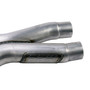 BBK 1637 - 05-10 Mustang 4.6 Short Mid X Pipe With Catalytic Converters 2-3/4 For  Long Tube Headers