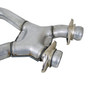 BBK 1659 - 79-93 Mustang 5.0 Short Mid X Pipe With Catalytic Converters 2-1/2 For  Long Tube Headers