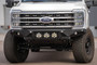 Addictive Desert Designs F810014100103 - 2023+ Ford F-250/F-350 Bomber Front Bumper (w/ 3 Baja Designs LP6 Mounts)