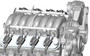 Holley 241-88 - LS Valve Covers - Natural Cast