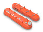 Holley 241-164 - Tall LS Valve Covers - Factory Orange