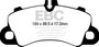 EBC ED92379 - 2018+ Porsche Cayenne (3rd Gen) 3.0L Turbo Extra Duty Front Brake Pads