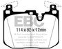 EBC DP52360NDX - 16-18 BMW M2 (F87) Bluestuff Front Brake Pads