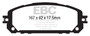 EBC UD1709 - 13+ Jeep Cherokee 3.2 Ultimax2 Front Brake Pads