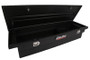 DEE ZEE DZ 8170LTB - Deezee Universal Tool Box - Red Crossover - Single Lid Black BT (Low/Txt Blk)