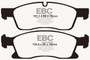 EBC DP41871R - 11+ Dodge Durango 3.6 Yellowstuff Front Brake Pads