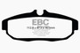 EBC DP51894NDX - 12 Ford Mustang 5.8 Supercharged (GT500) Shelby Bluestuff Rear Brake Pads